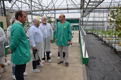 Visita a las instalaciones de Llavaneres por parte de los periodistas especilizados.