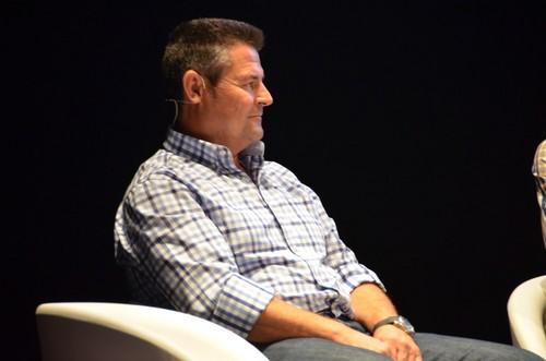 Francisco Conde, agricultor de Vicasol, participó en el debate final.