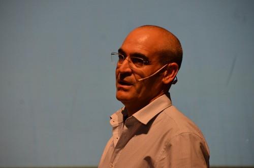Miguel Espinosa, Consumer and Customer Manger de BASF Vegetable Seeds fue otro de los ponentes.