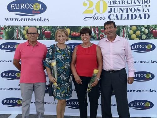 Socios productores de la cooperativa
