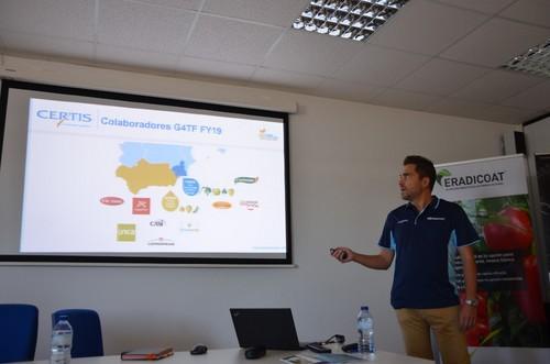 Leopoldo González, technical sales advisor de Certis España, habló sobre las estrategias de control de plagas en Almería con productos bio-racionales de Certis