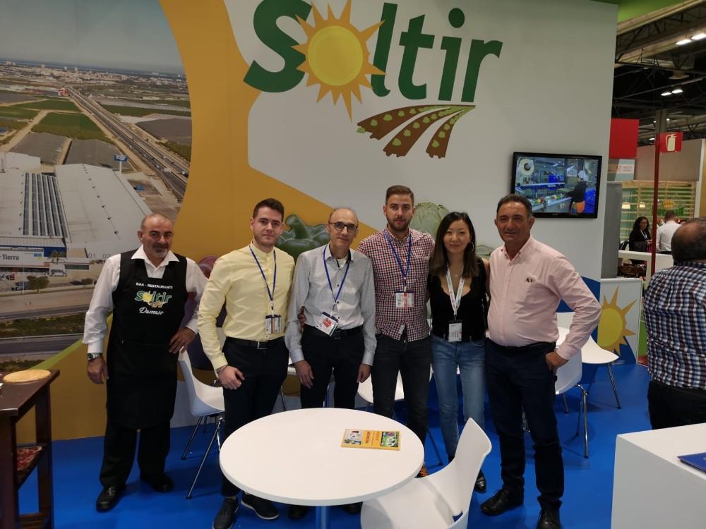 Stand de Soltir en Fruit Attraction 2019.