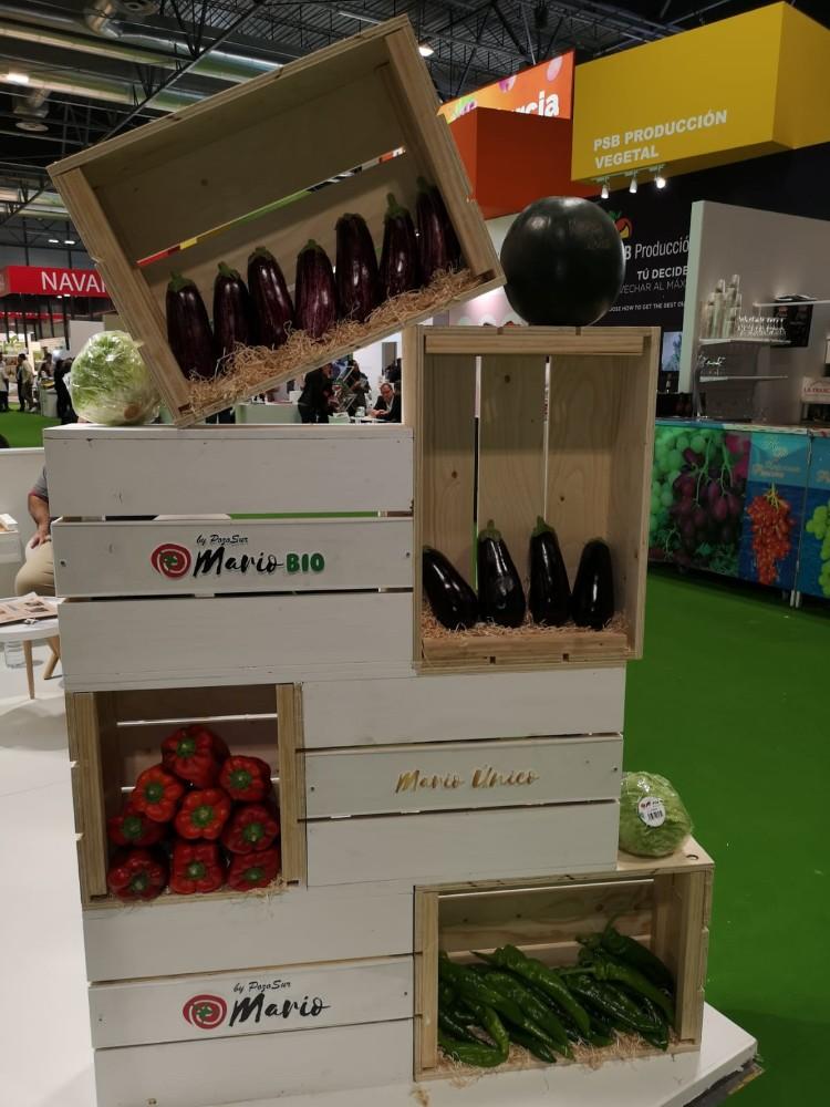 Las empresas murcianas expusieron sus productos en la feria.