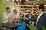 El alcalde de Níjar junto a miembros de Bayern
