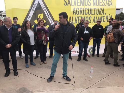 El secretario provincial de COAG-Almería, Andrés Góngora.