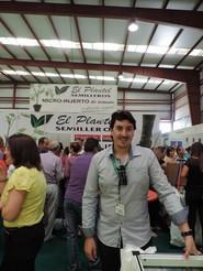 Nuestro amigo David, técnico de El Plantel.