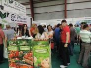 El gazpacho de Biosabor, presente en el stand de El Plantel.