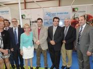 Como también lo es el paso por el expositor del Grupo Agroponiente.