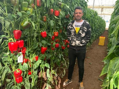 Francisco Callejón, propietario de la finca en la que se ha mostrado Ercina F1.