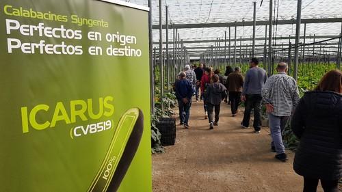 La primera de las fincas que se visitó.
