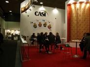 6 de febrero. El stand de CASI, punto de encuentro de profesionales.
