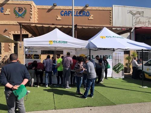 Un gran número de agricultores disfrutaron de un aperitivo en El Capillero al finalizar la jornada.