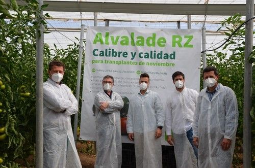 El equipo de Rijk Zwaan ha informado en todo momento