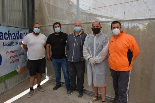 Agricultores asistentes a la jornada.