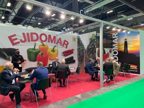Espacio ocupado por Ejidomar en la feria Fruit Attraction.