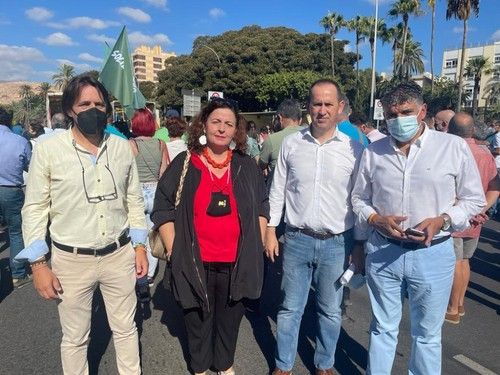 Desde Ciudadanos también han mostrado su apoyo a los manifestantes.