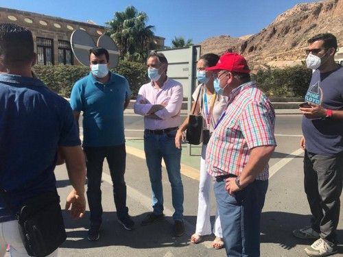 El concejal de Agricultura del Ayuntamiento de Almería, Juanjo Segura, ha asistido a la manifestación.