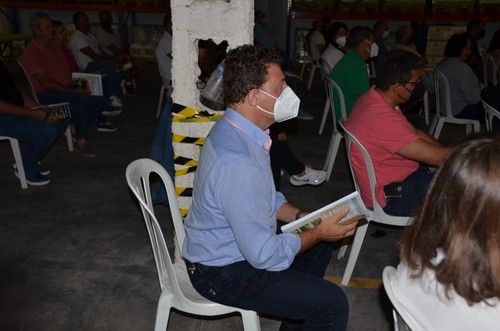José Luis Ruipérez, de Rijk Zwaan fue uno de los técnicos que asistieron al acto.