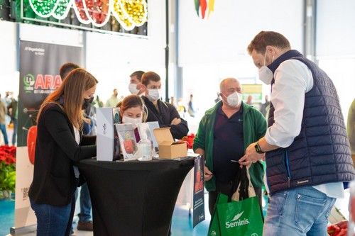 El stand de Syngenta tuvo muy buena acogida durante la jornada