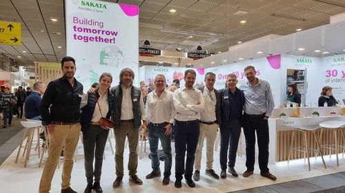 Parte del equipo de Sakata desplazado hasta Fruit Logistica.
