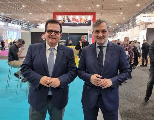 Antonio Jesús Rodríguez, diputado provincial de Almería, y Ángel Escobar, vicepresidente de la Diputación