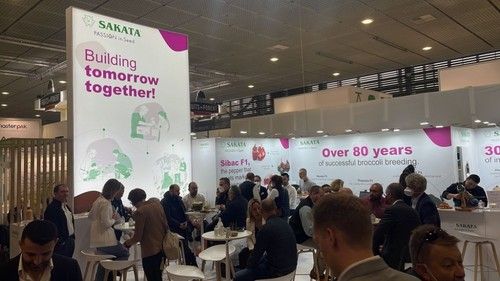 Stand de SAKATA en Berlín.