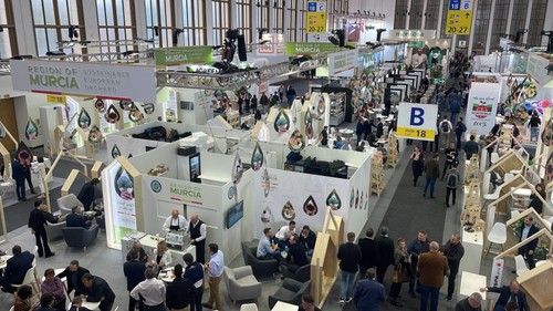 Plano general de los expositores de la Región de Murcia