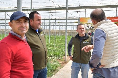 Algunos de los asistentes a la jornada de El Ejido.