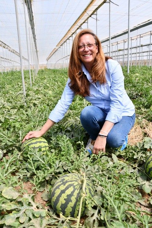 Mercedes Fernández, especialista de sandía de BASF.
