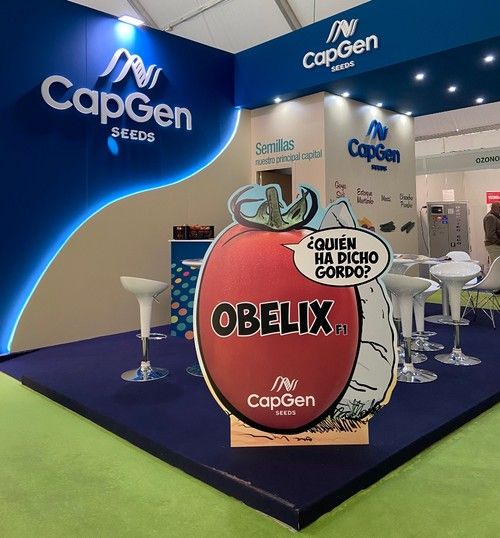 Espacio expositor de Capgen Seeds