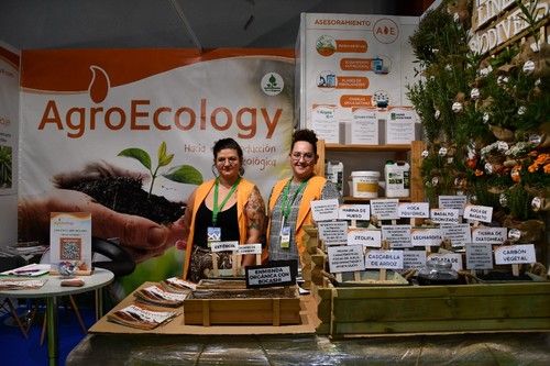 Agroecology tuvo su propio stand en la feria