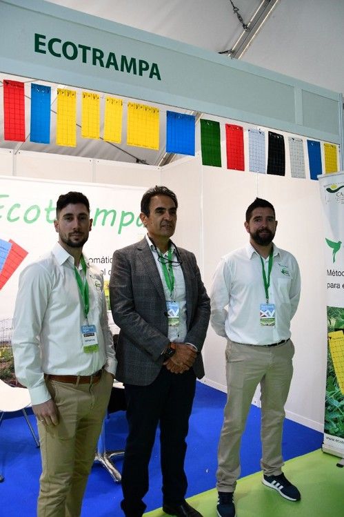 Cristian Rodríguez, Victoriano  Povedano y Jose Leiva de Ecotrampa