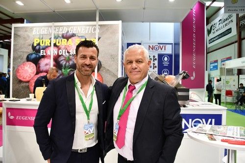 Emanuele Brancati, genetista y Paolo Pivatelli, director de Eugen Seeds