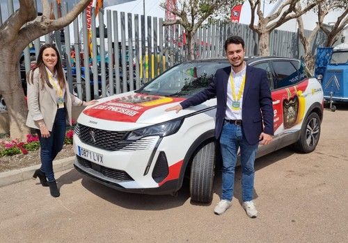 El 'Coche de los Pimientos' de HM.CLAUSE también acudió a Expolevante.