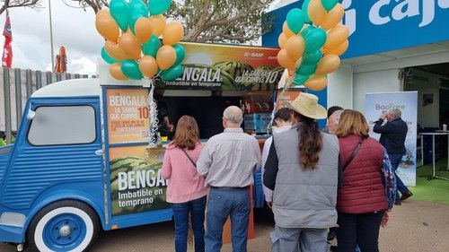 La sandía Bengala, de BASF, cumple diez años y lo celebró invitando a un granizado en un particular food truck