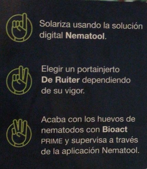 Solución ecológica para combatir nematodos.