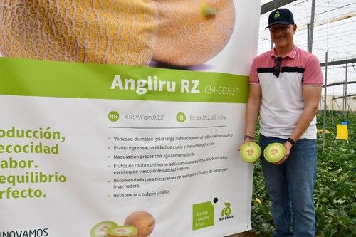 Juan Francisco Martínez, especialista de melón en Rijk Zwaan