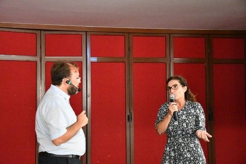 Arcos e Inmaculada Reyes, responsable de calidad de Hortofrutícola Costa de Almería