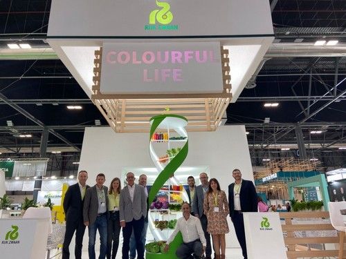 Gran parte del equipo de Rijk Zwaan desplazado a la feria.