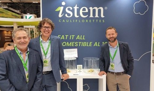 José Luis Pasadas, Luis Martín y Ramón Egea, de Syngenta.