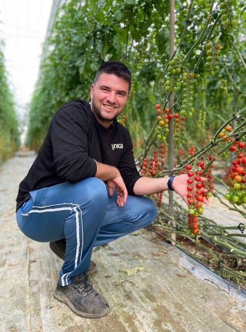 Rubén es agricultor y encargado de la finca de Níjar donde se ha realizado la demo
