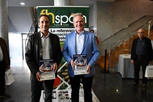 Fernando Paniagua y Diego Luis Valera, catedrático de de Ingeniería Agroforestal de la UAL