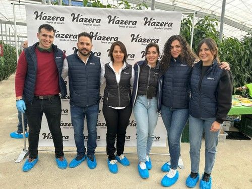 Parte del equipo de Hazera España.