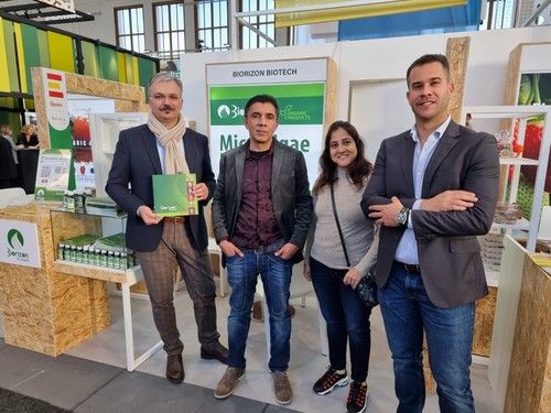 Equipo de Biorizon Biotech desplazado a Fruit Logistica