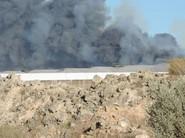 Hacia las 18:30 horas se declaró el incendio en las instalaciones de Ejido Medio Ambiente.