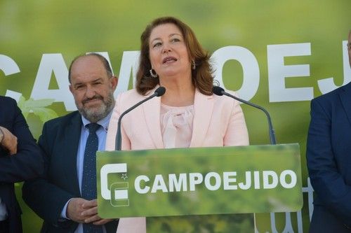 Carmen Crespo durante su intervención.