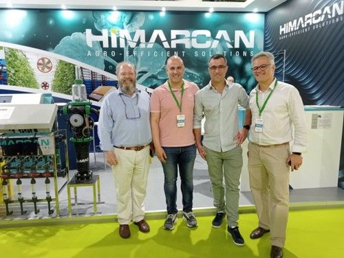 Equipo de Himarcan junto a su CEO, Alberto Lázaro
