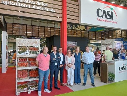 Roque Oller, director técnico; Juan Jesús Lara, CEO de Casi; Antonio Lorenzo, rector de CASI; Bienvenida Pascual, vicepresidenta de CASI; María del Carmen del Rey, directora de marketing;
Juan José Torres, miembro del comité técnico