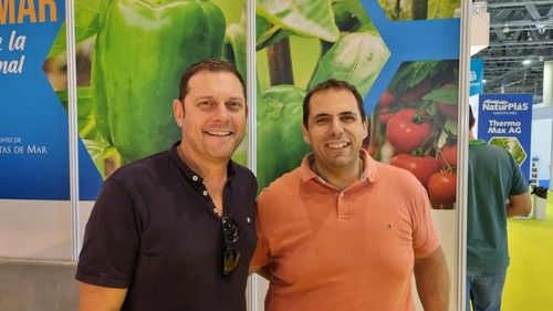 Francisco Marín, Account Manager de pimiento de BASF, y José Ramón Martínez Arnau, especialista de pimiento de BASF.