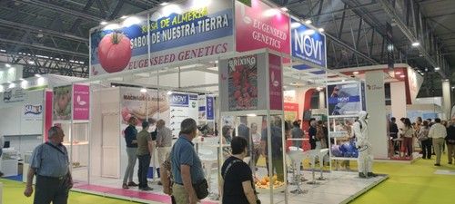 Eugen Seed también participó en la feria.